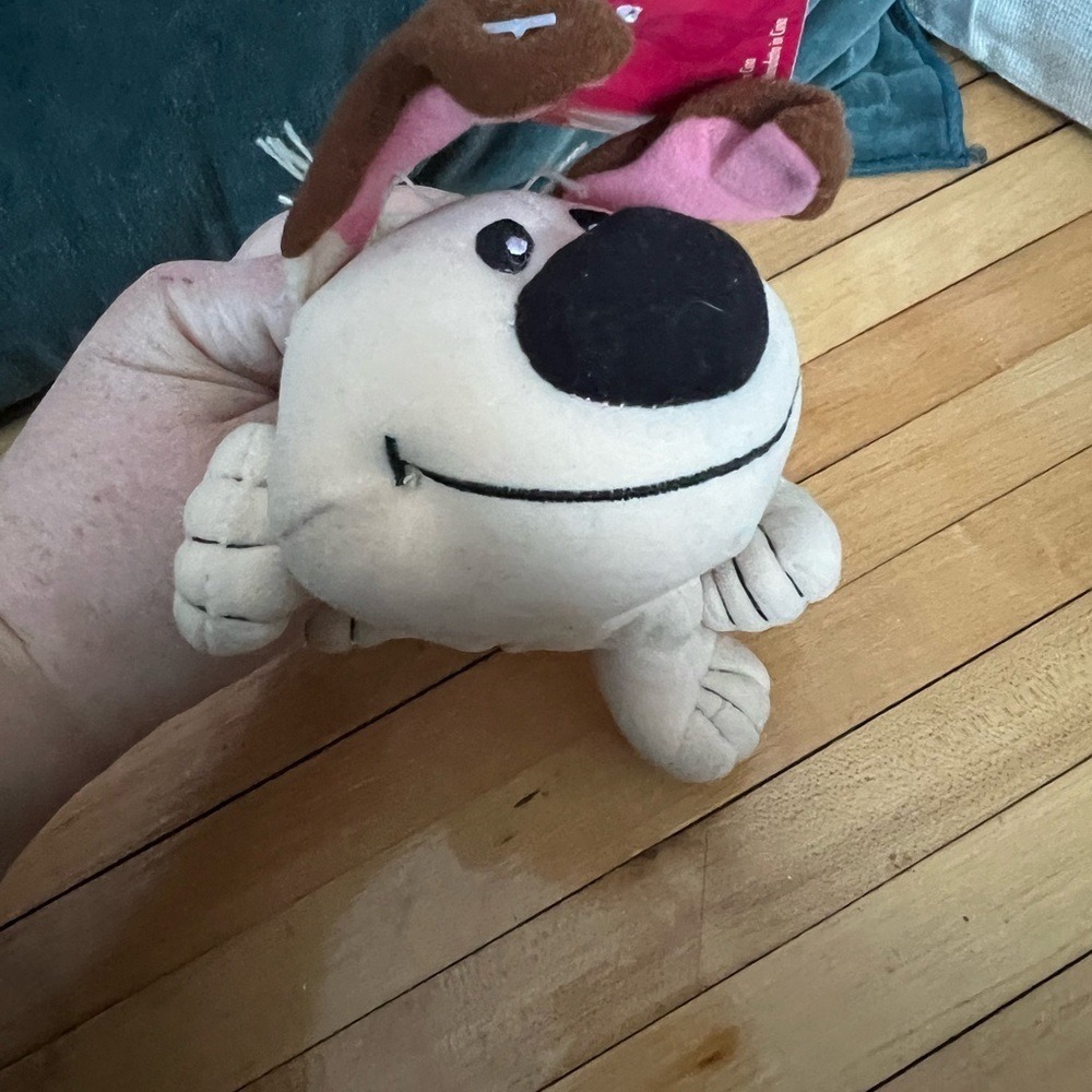 NWT Vintage Disney Store Mulan "Little‎ Brother" the Dog Bean Bag Plush Toy - Picture 6 of 6